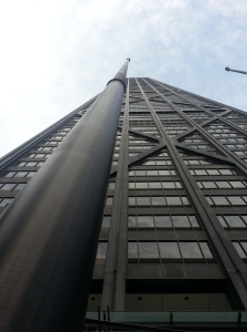 I almost feel like I could run up the Hancock.